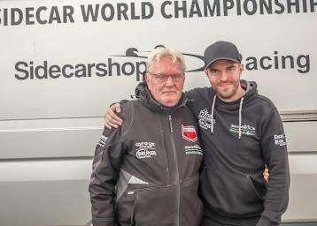 Kees Endeveld (r.) mit Teamchef Herbert Brüner