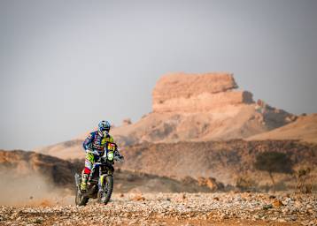 Lorenzo Santolino ist die Überraschung der ersten Dakar-Woche