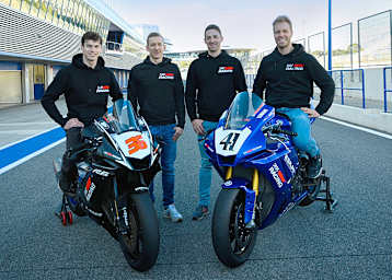 Thomas Gradinger, Stefan & Thomas Eder, Philipp Steinmayr (vlnr.)