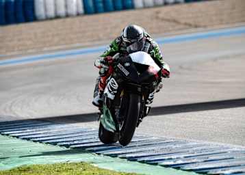 Ben Currie beim Jerez-Test