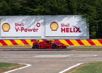 Der Ferrari 296 GT3 in Fiorano