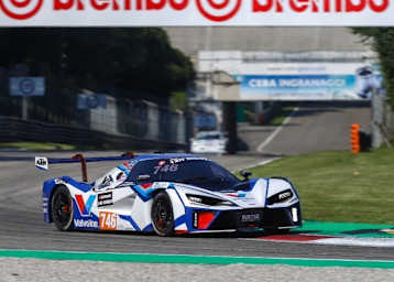 Das KTM GTX Concept auf der Strecke in Monza