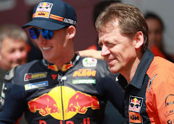 Pol Espargaró (links) und Mike Leitner sind 2021 Rivalen