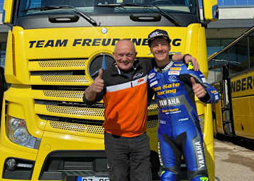 Domi Aegerter besucht seinen ehemaligen Chef