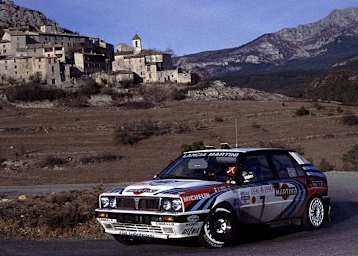 Didier Auriol Rallye Monte Carlo 1990