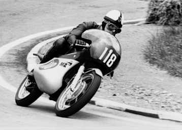 Günter Bartusch 1969 auf der 250er