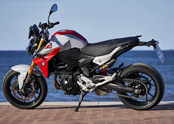 Die BMW F900R wird nicht zum Einsatz kommen