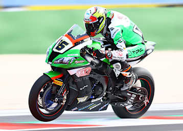 Cavalieri mit der 2020-Kawasaki