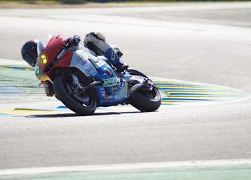 Lukas Trautmann in Le Mans auf seiner METISS