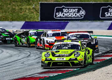 Auto der Tabellenführer: Der Porsche 911 GT3 R von SSR Performance