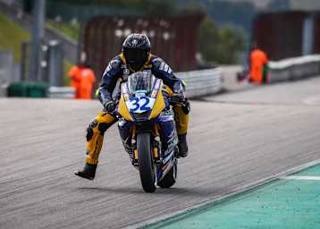 Max Enderlein feierte am Sachsenring seinen Doppelsieg