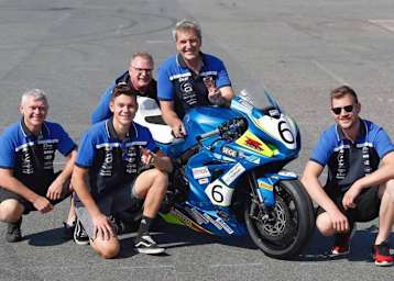 Team Laux mit Marco Fetz