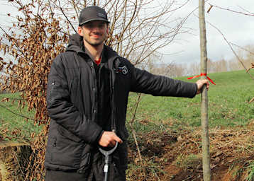 Friedrich als Gärtner