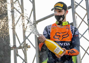 Tim Gajser holte in Mantova seinen ersten Grand-Prix-Sieg in dieser Saison