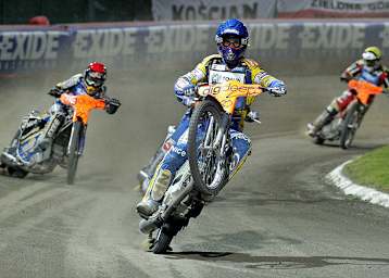 Der grandiose Tomasz Gollob (vorne)