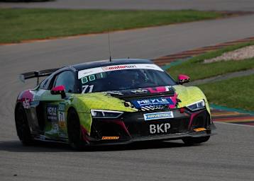 Bestzeit in der Qualifikation auf dem Sachsenring für den Audi R8 LMS GT4 von T3-HRT-Motorsport