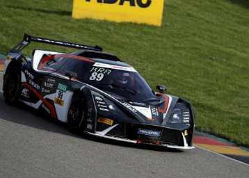 Der KTM X-Bow GT4 von RTR Projects auf dem Sachsenring
