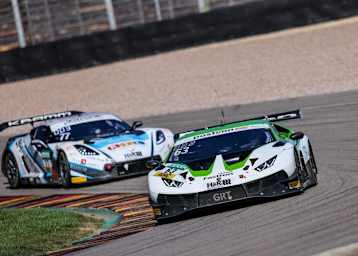 Ein Lamborghini Huracán GT3 vom GRT Grasser Racing Team