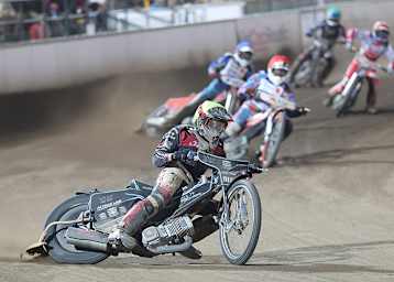 Francis Gusts fuhr im Finale vorneweg