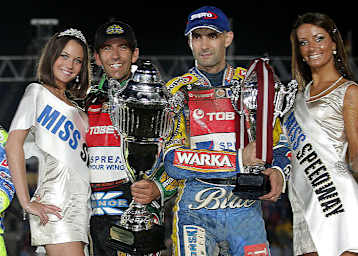 Ein Bild von 2009: Greg Hancock (li.) und Tomasz Gollob