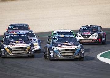 Timmy Hansen neben Kevin Hansen