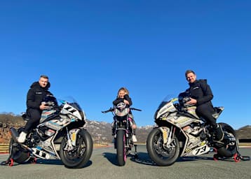 Leon und Jessica Langstädtler und Christof Höfer (v.li.)