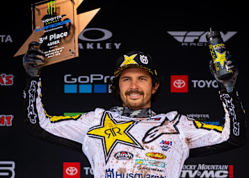 Jason Anderson holte wieder einen Podestplatz