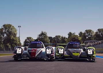 Protagonisten bei den virtuellen 24h Le Mans: Der Oreca von Rebellion Williams Esport (li.) und das Fahrzeug von ByKolles-Burst Esport