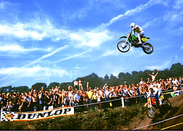 Georges Jobé auf Kawasaki