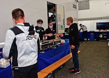 Jean Pierre Delporte: Catering Service für die Teams