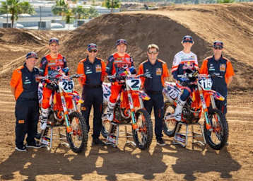 Das Red Bull KTM Werksteam