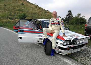 Miki Biasion und der Lancia Delta HF
