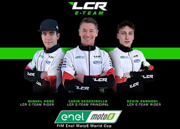 Miquel Pons, Lucio Cecchinello und Kevin Zannoni