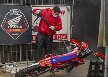 Der Sand von Lommel fordert auch die Mechaniker