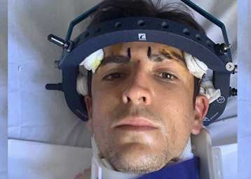 Iker Larranaga hat sich eine schwere Halswirbelverletzung zugezogen