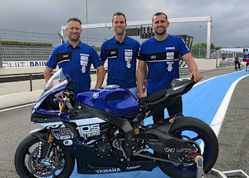 West, Jezek und Moser in Le Castellet