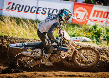Max Nagl gewann den ersten Lauf in Tensfeld