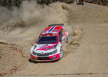 Mads Östberg bei der Rally of Nations