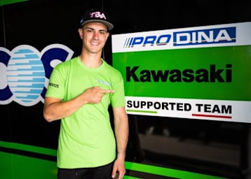 Tom Booth-Amos und ProDino Kawasaki debütieren in der Supersport-WM