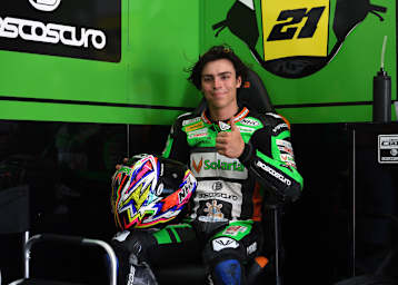 Alonso López schnappt sich im verregneten Valencia die Pole-Position in der Moto2-EM