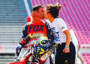 Ein emotionaler Moment für Chad Reed und seine Frau Ellie