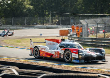 Schnellster in der Qualifikation zu den 24h Le Mans: Der Toyota TS050 Hybrid von Kamui Kobayashi