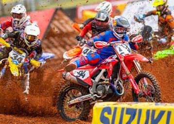 Ken Roczen strauchelte in der ersten Kurve