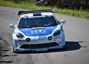 Cedric Robert in seiner Alpine A110