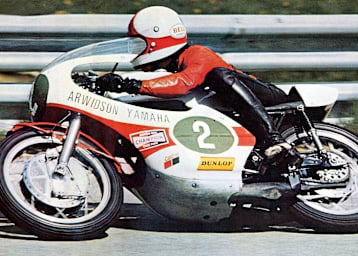 Jarno Saarinen auf einem Bild von 1972