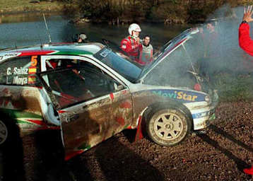 Der Titeltraum von Carlos Sainz verrauchte