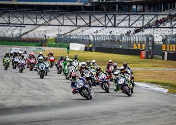 Start ins Superbike-Rennen