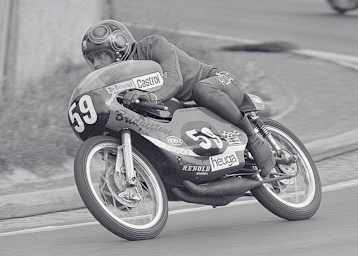 Jos Schurgers 1973 im Brünn-GP