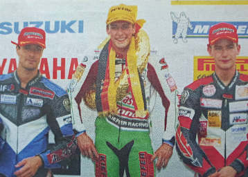 Erinnerungen an 2002: Chris Gemmel (Mitte) gewinnt, Max Neukirchner (re.) wird Dritter