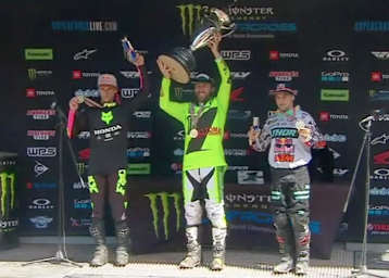 Eli Tomac ist Supercross-Champion 2020 vor Cooper Webb und Ken Roczen